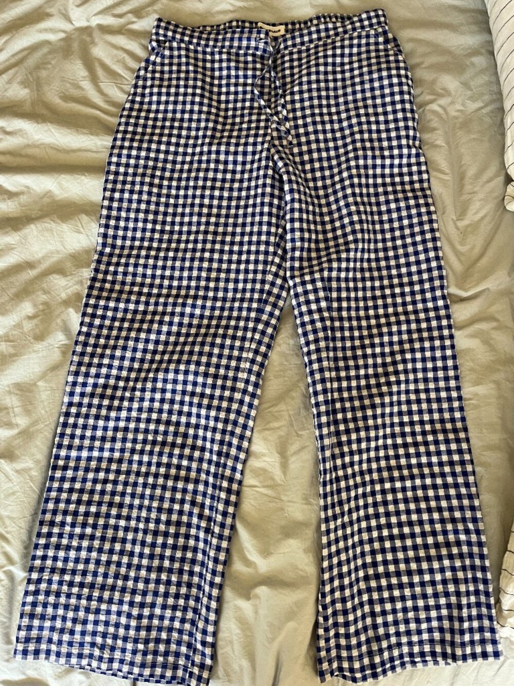 Sønderhaus Perfect Pants in Blue Gingham